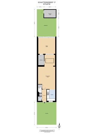 Floorplan - Schuttersdreef 17, 6181 DV Elsloo
